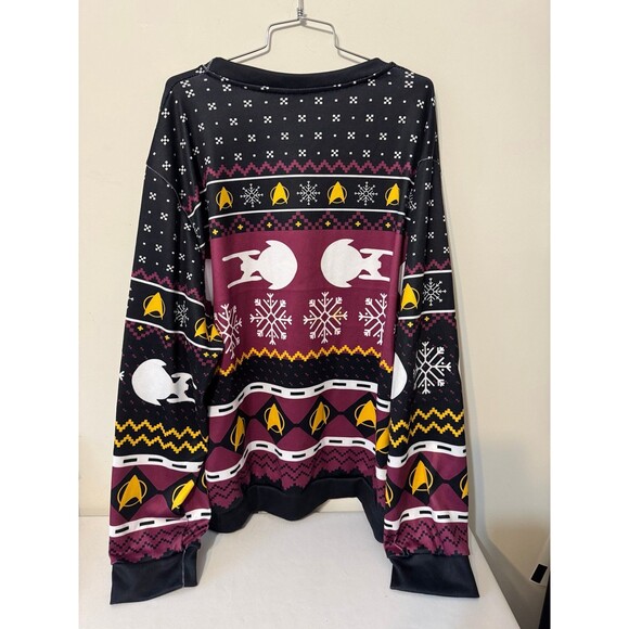 STAR TREK NEXT GENERATION PICARD SWEATSHIRT 3x nwot - Picture 2 of 2